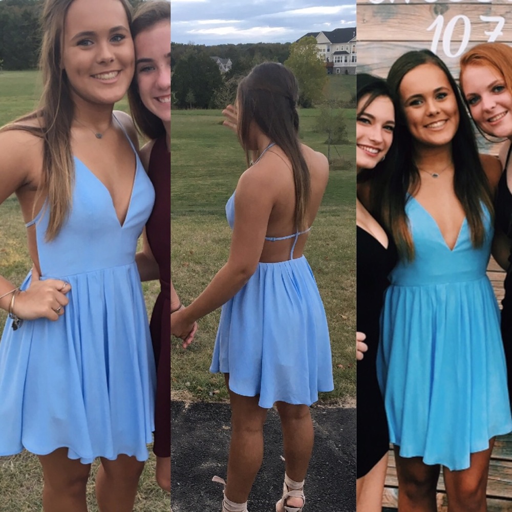 NBD Light Blue Formal Dress / Revolve / Size Small